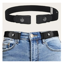 1pc Unisex Elastic Buckle-free Waist Belt, Comfortable Adjustable Belt