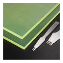 1pcs Leather Craft Punching Translucent Pad Rubber Mute Board Cutting Hole Punch Stamping Tool Table Protector Mat DIY Craft Mat