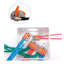 20pcs/60pcs Lever Wire Nut Connectors, Compact Splicing Wire Connector, 2 3 5 Port Electrical Connectors Assortment Kit For Quick Wiring 28-12 AWG