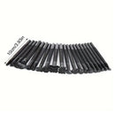20pcs Artificial Leather Stamping Tools, Different Shape Saddle Making Stamp Punch Set, Stamp Punch Set Carving Artificial Leather Craft Stamp Tools For Artificial Leather Craft DIY Working