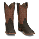 Tony Lamas Boots Men's Footwear Western Exotic Maldor 11" Elephant Aged Bark image 0