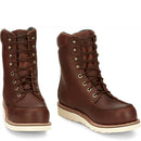 Chippewa Men's Edge Walker 8" Waterproof Nano Comp Toe Wedge - Briar Brown (25347) - Front View