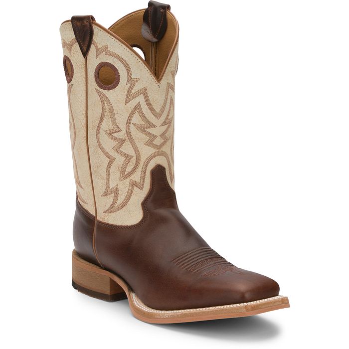Justin Boots Mens | Caddo Style BR776 Color Cognac Damiana (Brown)