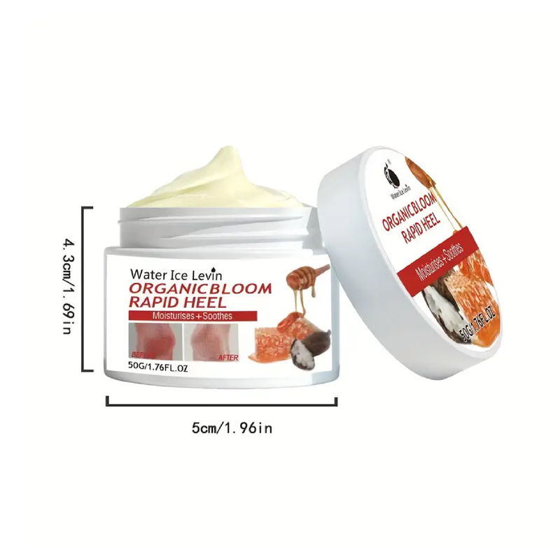 2pcs Heel Repair Cream And Foot Cream Prevent Dry And Cracked Heels From Peeling And Cracking, Moisturize And Moisturize Delicate Skin