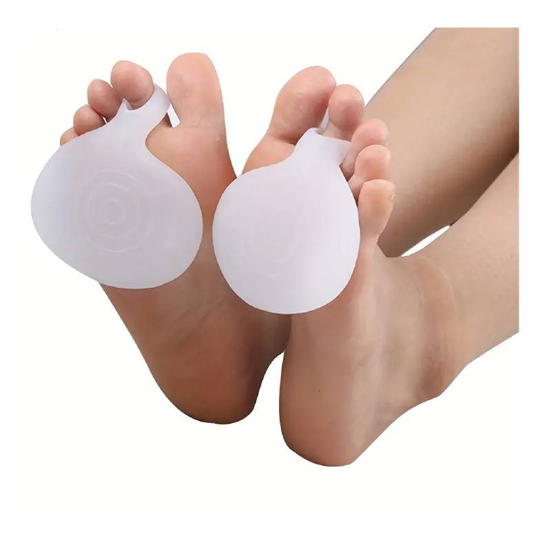 2pcs Silicone Metatarsal Pads For Women & Men, Anti-Wear Foot Pads, Foot Care Tool