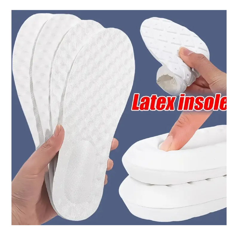 2pcs (1 Pair) Set Sports Insoles For Feet Super Soft Running Insoles Shock Absorption Basket Sole Arch Support Orthopedic Inserts