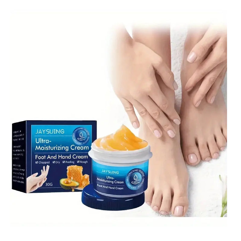 30g Hand And Foot Cream, For Dry Cracked Heel, Moisturizing Cream Exfoliating Dead Skin, Hydrating Cream For Daily Hand Foot Care