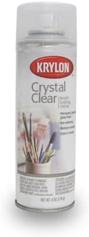 Krylon K01303007 Acrylic Spray Paint Crystal Clear in 11-Ounce Aerosol | Gloss | 11 Ounce (Pack of 1) | Acrylic Crystal Clear — 5