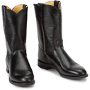 Justin Boots Men's Jackson 10" Roper Boot - Black (3133) - Front View