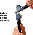 OXO Good Grips Garlic Press, Easy to squeeze & Self Cleaning Tool, Black — 6