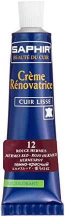 SAPHIR Beauté du Cuir Renovating Cream 25 ml - Professional Leather Repair & Color Restoration Cream - Hermes Red — 2
