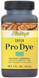 Professional Leather Oil Dye - 4 Ounces, Green — 6