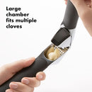 OXO Good Grips Garlic Press, Easy to squeeze & Self Cleaning Tool, Black — 5