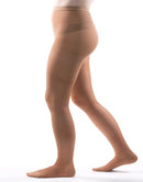 Allegro Women's Sheer Compression Pantyhose 20-30 mmHg Firm Support Hosiery | Medium | Fawn — 2