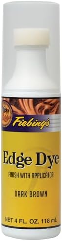 Fiebing's Edge Dye Finish & Applicator - Dark Brown — 2