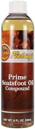 Fiebing's Prime Neatsfoot Oil Compound - Natural/Synthetic Leather Preservative - 1 Quart | neutral — 3
