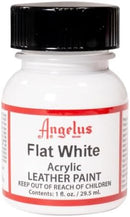 Flat White Acrylic Leather Paint (Update Version) — 2