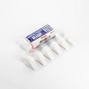 Pentel HI-Polymer Eraser Combo Pack, 6 Caps, 1 Large (ZEH0210BP7) (Pack of 3) | White | 1 Count (Pack of 3) | Eraser Block and Cap Bundle — 4