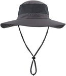 Home Prefer Mesh Sun Hat with Neck Flap, UPF 50+, Wide Brim