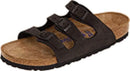 Birkenstock Classic Florida Women's Mules – Black Nubuck — 4