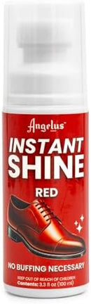Angelus Instant Shine Liquid Shoe Polish - 3.3oz | Cordovan — 5