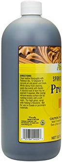 Fiebing Pro Dye 32 Oz Spanish Brown - Penetrating & Permanent Professional Oil Leather Dye — 5