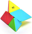 CuberSpeed Pyramorphix stickerless Speed Cube Pyramid 2x2 Cube Triangle Speed Cube Puzzle — 3