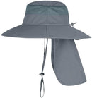 ZOORON Fishing Sun Hat with Neck Flap, UPF 50+ UV Protection