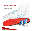 3ANGNI Arch Support Insoles, Orthotic Insoles for Flantar Fasciitis Flat Feet Low Arch Pronation Metatarsalgia,