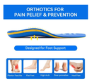 3ANGNI Arch Support Orthotic Insoles for Plantar Fasciitis, 220+lbs Heavy Duty High Arch Flat Feet Orthopedic Inserts,