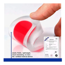 3 Pairs Gel Heel Pad Plantar Fasciitis Inserts - Silicone Heel Pads For Heel, Bone Spurs And Achilles, Gel Heel Pads And Cups, Pads And Shock Absorbing Support