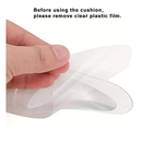 3 Pairs Insoles For Flat Feet, Gel Arch Liner For Plantar Fasciitis, Sticky Arch Pads