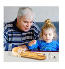 3 otters Mini Bowling Set Wooden Tabletop Bowling Game Desk Toys Desktop Bowling Home Bowling Alleys Desk Gifts for Coworkers