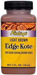 Fiebing's Edge Kote 4 Fl Oz - Green - for Coloring Leather Edges on Purses, Bags, Shoes, Holsters, Wallets, etc — 3