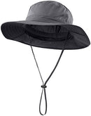 Home Prefer Mesh Sun Hat with Neck Flap, UPF 50+, Wide Brim