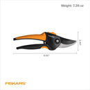 Fiskars SoftGrip Bypass Pruning Shears, 5/8" Cut Capacity Garden Clippers — 7