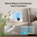 DREO 6L Cool Mist Humidifier, 60-Hour Runtime, 500 sq ft, Blue