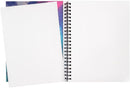 UCreate Fashion Poly Sketch Book, Watercolor Splash, 9" x 12", 1 Count | Watercolor Splash; 9" x 12" — 3