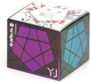 CuberSpeed yj yuhu Magnetic Megamin Stickerless Speed Cube Speed Puzzle Cube yongjun yuhu v2 m 12-Side 3x3 Pentagonal Dodecahedron Cube Puzzle — 4