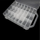 46 Grids Sewing Organizer, Double Sided Thread Box Storage, Portable Clear…