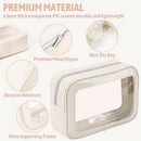 YOPCDJ 5PCS Diaper Bag Organizer Pouch Set, TSA Approved Toiletry Bag，Clear…
