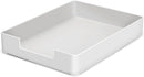 Letter-Size Tray, Desk Drawer Organizer for A4 Paper, Off-White — 1