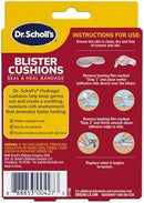 Dr. Scholl’s Blister Cushions Seal & Heal Bandage for Feet, Toes, Heels & Hands, 8 ct - Blister Prevention Pads, Hydrogel Technology Protects from Painful Shoe Pressure & Rubbing, Water-Resistant | 8 Count (Assorted Sizes) — 4