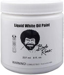 Bob Ross Liquid White Oil Paint, 237ml jar (750006207) — 2