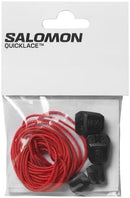 Salomon Shoe Quicklace Kit | Racing Red / Black / Black — 2