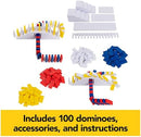 Spin Master Games H5 Domino Creations 100-Piece Classic Dominoes Set