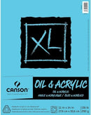 Canson XL Series Oil & Acrylic Paper Pad, 9" x 12", 24 Sheets/Pad | 9"X12" — 6