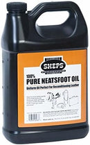 Sheps Pure Neatsfoot Oil, 1 Gallon, Neutral, Premium Leather Reconditioner & Preserver, Neatsfoot Oil for Leather Saddles, Boots, Belts, Work Shoes & More — 2