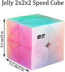 QY Toys Jelly 2x2x2 Speed Cube Stickerless, Transparent — 4