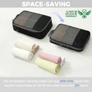 BAGAIL 4 Set/6 Set/8 Set Compression Packing Cubes Travel Accessories…